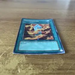 Yugioh SDD-E003 Salamandra Prismatic Secret Rare Edition NM - Image 3
