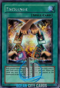 Yugioh Exchange TSC-E001 Prismatic Secret Rare - Image 1