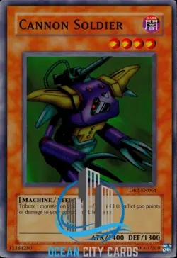 Yugioh Cannon Soldier DB2-EN061 Super Rare - Image 1