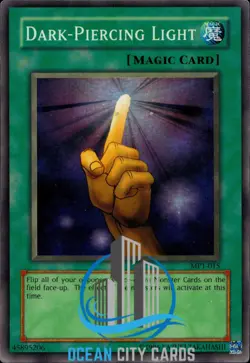 Yugioh MP1-015 Dark Piercing Light Super Rare Edition - Image 1