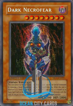 Yugioh Yugioh Dark Necrofear MC1-EN005 Secret Rare NM - Image 5