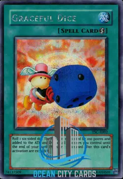 Yugioh Graceful Dice Prismatic Secret Rare TSC-E002 - Image 3