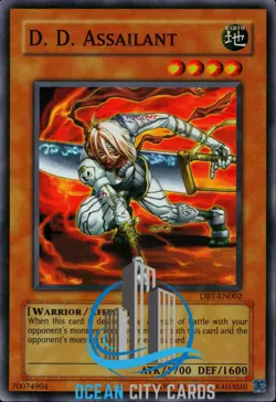 Yugioh D. D. Assailant DBT-EN002 Card Super Rare Limited Edition - Image 3