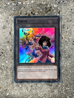 Yugioh TCG Token - Tea & Dark Magician Girl TKN5-EN022 (Foil) Factory Sealed - Image 1