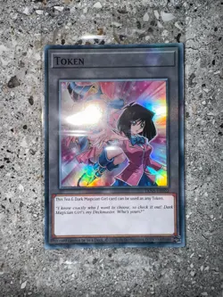 Yugioh TCG Token - Tea & Dark Magician Girl TKN5-EN022 (Foil) Factory Sealed - Image 3