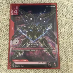 GUNDAM TCG CARD GAME - GD01-044 LR KSHATRIYA - FOIL - Image 1