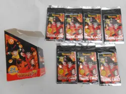 Dragon Ball Z Trading Card Series 1 Booster Packs 7 New Sealed w/ Box Artbox '99 - Image 2