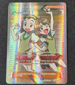Teammates 160/160 Full Art Trainer XY Primal Clash Pokemon Card - Image 3