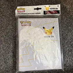 Pokemon First Partner Jumbo Card Portfolio / Album / Binder + Pikachu Promo - Image 1