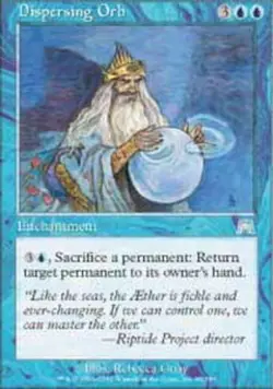 1x Dispersing Orb - Foil Light Play MTG Magic - Kid Icarus - - Image 1