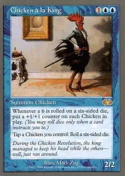 1x Chicken a la King Light Play MTG Magic - Kid Icarus - - Image 1