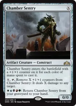 1x Chamber Sentry Light Play MTG Magic - Kid Icarus - - Image 1