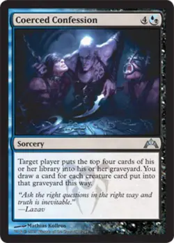 1x Coerced Confession - Foil Light Play MTG Magic - Kid Icarus - - Image 1