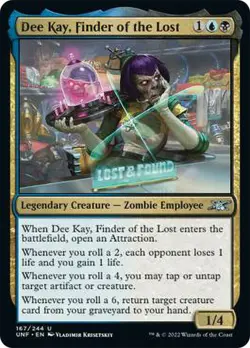 1x Dee Kay, Finder of the Lost Light Play MTG Magic - Kid Icarus - - Image 1