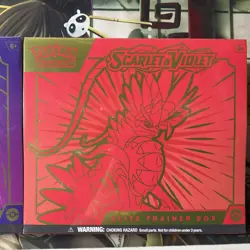 Set Of 2 Pokemon Scarlet & R Elite Trainer Box Factory Sealed New ,,,,,, , - Image 3