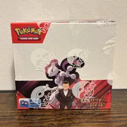 Pokemon TCG Destined Rivals Booster Box Display Scarlet & Violet Factory Sealed - Image 1