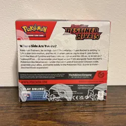 Pokemon TCG Destined Rivals Booster Box Display Scarlet & Violet Factory Sealed - Image 3