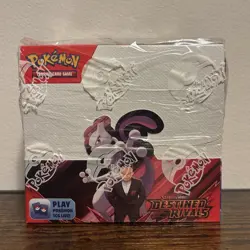 Pokemon TCG Destined Rivals Booster Box Display Scarlet & Violet Factory Sealed - Image 1
