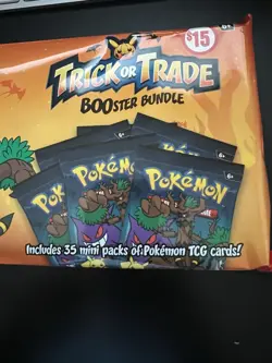 Pokemon 2024 Halloween Trick or Trade BOOster Bundle 35 Pack Sealed - Image 2