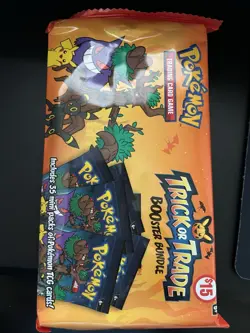 Pokemon 2024 Halloween Trick or Trade BOOster Bundle 35 Pack Sealed - Image 3