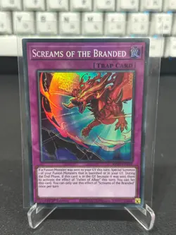 Screams of the Branded - MP22-EN103 - Super Rare - 1st Edition - YuGiOh - Image 1
