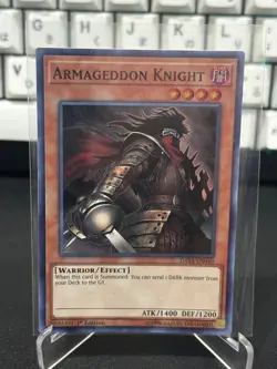 Armageddon Knight - DASA-EN040 - Super Rare - 1st Edition - Yugioh - Image 1