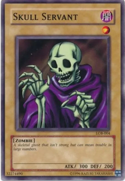 Skull Servant - LOB-004 - Common - YuGiOh TCG Card - Image 1