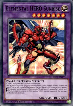 Elemental HERO Sunrise - 1st Edition BLC1-EN155 - NM - YuGiOh - Image 1