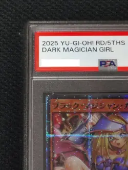 PSA 10 Dark Magician Girl RD/5THS-JPA08 Super Parallel Rush Duel Yugioh Japanese - Image 2