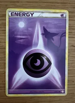 Pokemon Card Psychic Energy Espeon 119/123 Non Holo HeartGold SoulSilver HGSS NM - Image 1