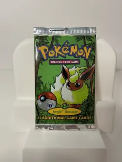 Wizards of the Coast First Edition Pokemon Jungle Booster Pack 742818060639 - Image 3