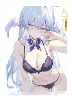 Key of The Moon & Stars - Anime Waifu Trading Card - Robin - Image 1