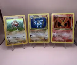 Pokemon Vintage 3 Card Lot - WOTC 1st Edition Holo - Condition Varies - Image 1