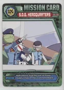 2003 Superior Defender Gundam Collectible Card Game Explosive Victory #MI-15 gl9 - Image 1