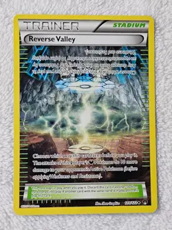 Reverse Valley 110/122 XY BreakPoint Pokemon Uncommon Stadium Card Pokemon TCG - Image 1