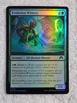 MTG Evolution Witness FOIL - Modern Horizons 3 #151 Magic Gathering Card NM - Image 1