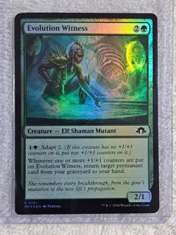 MTG Evolution Witness FOIL - Modern Horizons 3 #151 Magic Gathering Card NM - Image 4