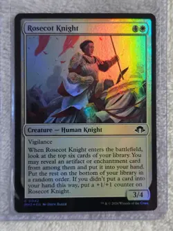 MTG Rosecot Knight FOIL - Modern Horizons 3 #42 Magic Gathering Card NM - Image 5