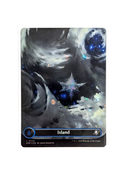 Island L 0368 Borderless Galaxy FOIL MTG Edge Of Eternities EOE EN NM/M - Image 1