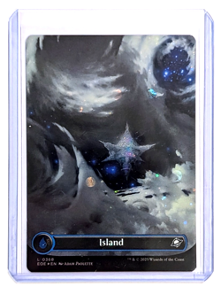 Island L 0368 Borderless Galaxy FOIL MTG Edge Of Eternities EOE EN NM/M - Image 3
