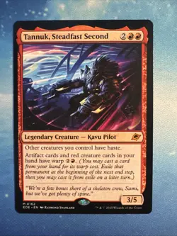Tannuk Steadfast Second - MtG Edge of Eternities - NM - Image 1