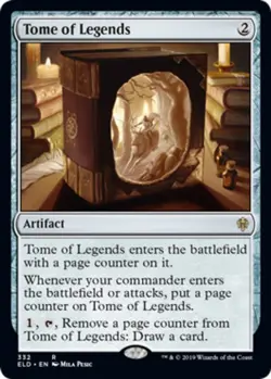 1x Tome of Legends Light Play MTG Magic - Kid Icarus - - Image 1