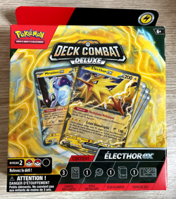 DECK DE 60 CARTE POKEMON COMBAT DELUXE ELECTHOR EX 200 PV MIRAIDON - Image 1