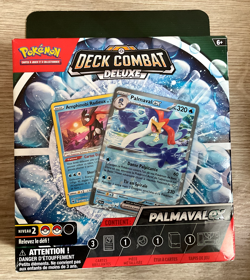 DECK DE 60 CARTE POKEMON COMBAT DELUXE PALMAVAL EX 320 PV AMPHINOBI - Image 1