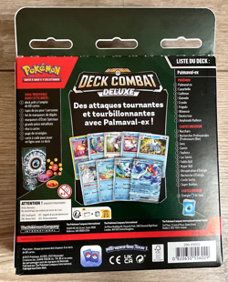 DECK DE 60 CARTE POKEMON COMBAT DELUXE PALMAVAL EX 320 PV AMPHINOBI - Image 2