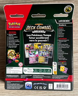 DECK DE 60 CARTE POKEMON COMBAT DELUXE MIRAIDON EX 220 PV GARDE DE FER - Image 2