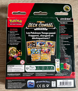 DECK DE 60 CARTE POKEMON COMBAT DELUXE KORAIDON EX 230 PV PELAGE - Image 2