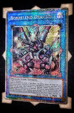 Borrelend Dragon RA02-EN043 Quarter Century Rare 1st Edition Yugioh - Image 1