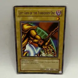 YuGiOh! Left Arm of the Forbidden One - DB1-EN138 - Common - Unlimited HP DMG - Image 1