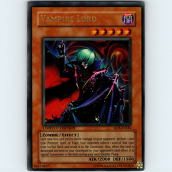 Yugioh Vampire Lord RDS-ENSE4 Limited Edition Ultra Rare Holo - LP 💎 - Image 1